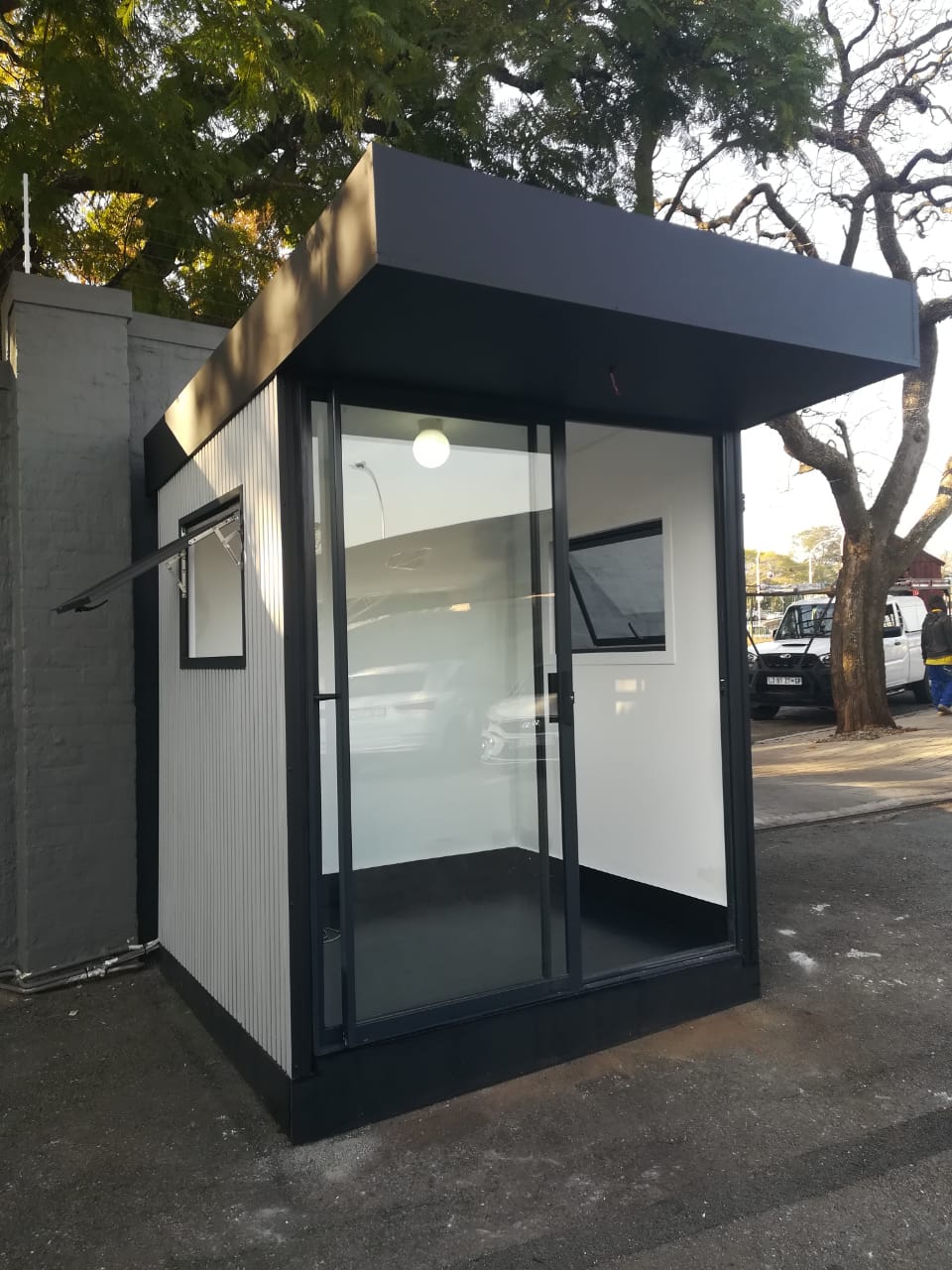 A GUARD HOUSES - TINY (1.5 X 2) Without roof overhang